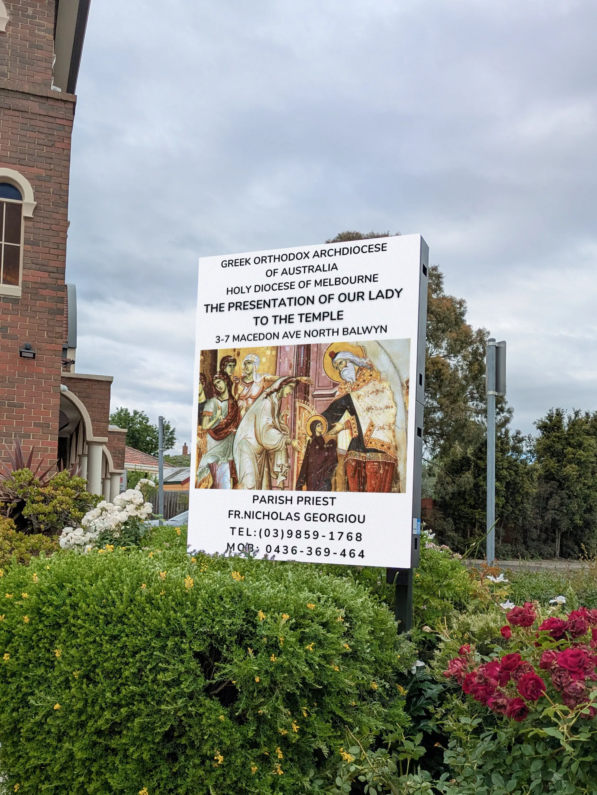 Balwyn Church LED Display