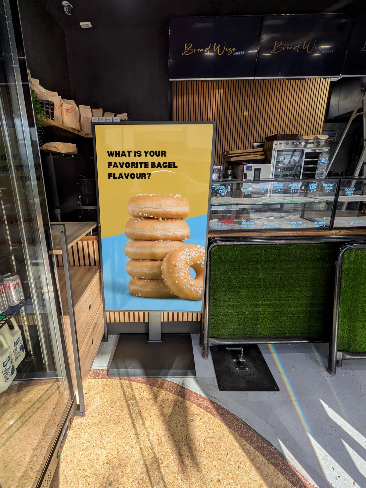 Breadwise Bakery Ivanhoe Digital Menuboards